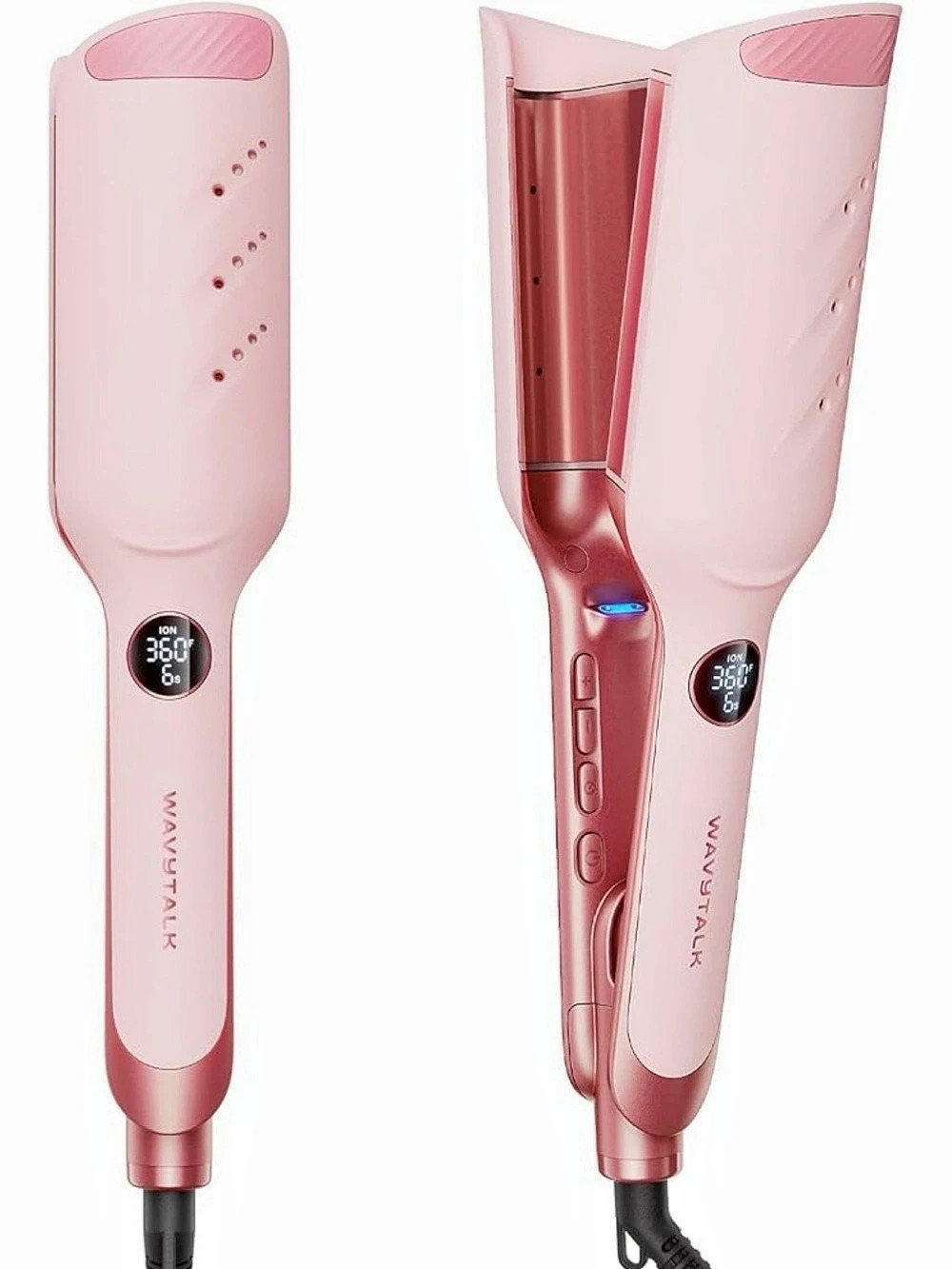Wavytalk Multi Curl 5-in-1 Curling Wand Set Pink
